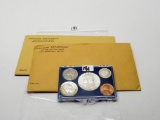 2 sealed US Proof Sets: 1959, 1961 + 1958 Year Set in plastic holder
