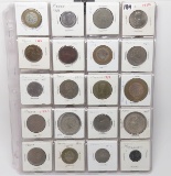 40 Mexico Coins multiple denominations, 1926-1997, small amount silver
