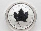 2014 Canada Rev PF 1oz .999 Silver $5 Maple Leaf/Horse, no box or COA