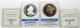 2 REPLICA Coins Archival Collection: 1804 Liberty $, 1871CC Gold $20