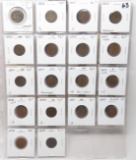 34 Indian Cents avg G-VF some corr: 1860 damage, 62, 65, 68, 80, 81, 82, 2-84, 87, 3-88, 2-89, 3-90,