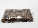 69oz Lincoln Wheat Cents, approximately 700 count (54.5 oz=500)