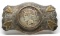 Peace $1922 belt buckle Comstock silver