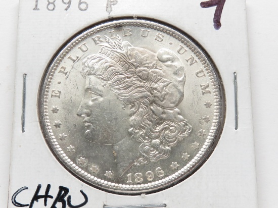 Morgan $ 1896 CH BU