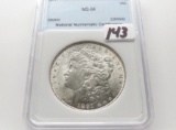 Morgan $ 1891 NNC Mint State