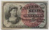 10 Cent Fractional Currency 1869 VF