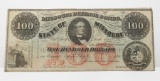 1860's Missouri $100 Defense Bond unsigned