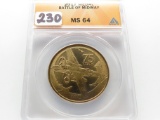 2017 Battle of Midway Medal ANACS MS64