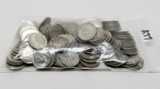 150 Silver Dimes: 50 Mercury, 100 Roosevelt