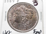 Morgan $ 1889 Unc toned obv