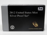 2012 Silver US Proof Set, key date