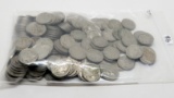 200 Buffalo Nickels assorted dates, mostly F