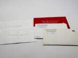 4 US Mint Sets: 1963, 1964, 1976-3 Coin Silver, 1979 (no outer envelope)