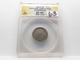 Liberty V Nickel 1886 ANACS EF40 obv lamination scratched, Semi-Key