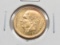 Gold 1945 Mexico 2 1/2 Peso BU