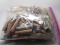 2 gallon bag full of unused paper coin roll wrappers, Penny, Nickel, Dime, Quarter