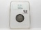 Washington Quarter 1957 NGC MS67 toned, slab corner damaged