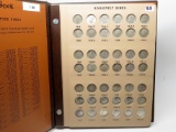 Dansco Roosevelt Dime Album, 161 Coins, 1946-2006 (52 Silver), F-PF with most being Unc-BU