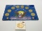 Token Mix: Shell 8 Coin Presidential Set 1992 on card; 1964 Goldwater Freedom $