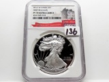 2017-W American Silver Eagle $ NGC PF70 UC First Release