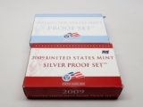2-2009 US Proof Sets-1 Silver, 1 Clad
