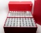 2 Boxes of 50 Tubes Lincoln Cents, assorted dates.  Unsearched by us, appear to be all Wheat.  Estim