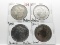 4 Silver Morgan $: 1884 problems, 1890 defaced, 1896 problems, 1900-O G