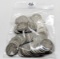 69 Silver Barber Dimes multiple dates, no keys, circulated