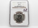 Kennedy Half $ 1999-D NGC MS65