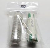 100 Silver Roosevelt Dimes + 1996W Dime from US Mint Set in cellophane