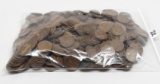 500 Lincoln Wheat Cents M/L, 54.5oz, unsearched by us