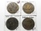 4 Brothel Tokens: Chicken Ranch, Lagrange TX; Gem Saloon Tombstone AZ Territory; Hap's Bath House, G