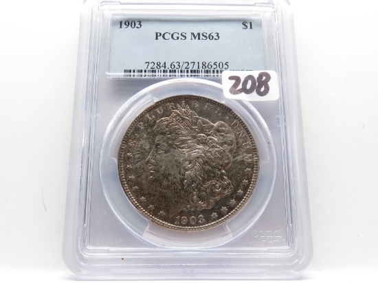 Morgan $ 1903 PCGS MS63 (Nicely toned)