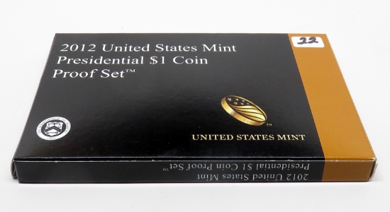 2012 Presidential $ 4 Coin Proof Set, Key Date