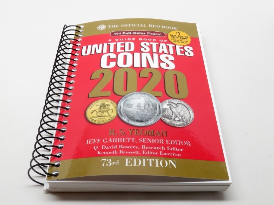 NEW 2020 Guide to US Coins (Red Book) spiral bound
