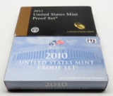 2 US Proof Sets: 2010, 2011