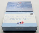 2 US Proof Sets: 2009, 2010