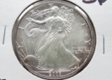 2003 Silver American Eagle BU light toning