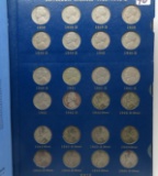 Whitman Classic Jefferson Nickel Album, 1938-1965, 72 Coins includes 11 War, dt/mm unchecked