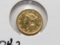 Liberty Head $1 Gold $ 1853 XF Obv. Damaged Rev. Polished