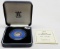 1991 Bailiwick of Jersey Silver Scooner Tickler 1 pound PF coin boxed w/COA