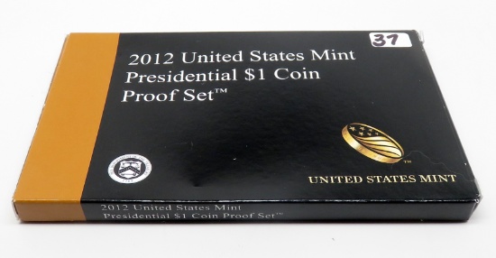 2012 Presidential 4 Coin PF Set, Key Date