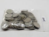 100 Silver Roosevelt Dimes 1950's