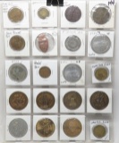 20 Tokens, 1 repeat, vinyl pg: Fort Sill, Lee Clothes, Deer Forest, St Joseph MO, Pony Express, Head