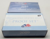 2 US Proof Sets: 2009, 2010