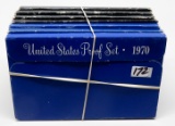 7 US Proof sets; 1970; 71; 72; 74; 77; 78; 79