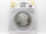 Silver $Morgan Silver $ 1878 ANACS MS60 Details 7 TF VAM-84