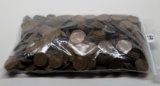 620 M/L Lincoln Wheat Cents, unsearched by us