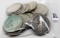 20-90% Silver Half $: Walking Lib 1941D, 8 Franklin, 11 Kennedy 1964