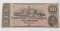 $10 Confederate Note Dec 2, 1862, CR52, SN 40063, Fine light rev stain